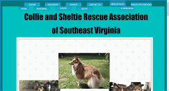 Desktop Screenshot of collieandsheltierescue.com